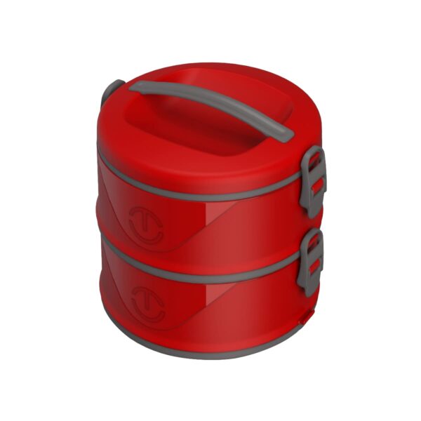 Organizador Térmico Milão 1,5 L Duplo Vermelho