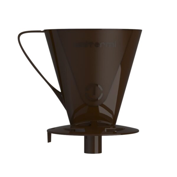 Suporte para Filtro de Café Marrom