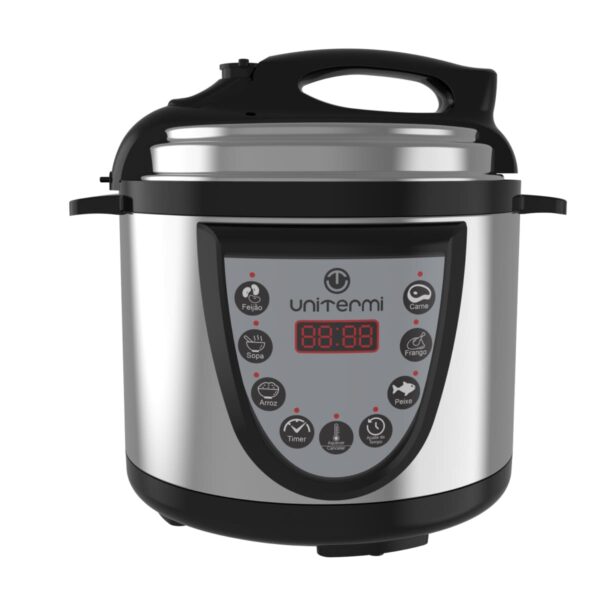 Panela de Pressão Digital Elétrica 4,0 L Inox - Image 3