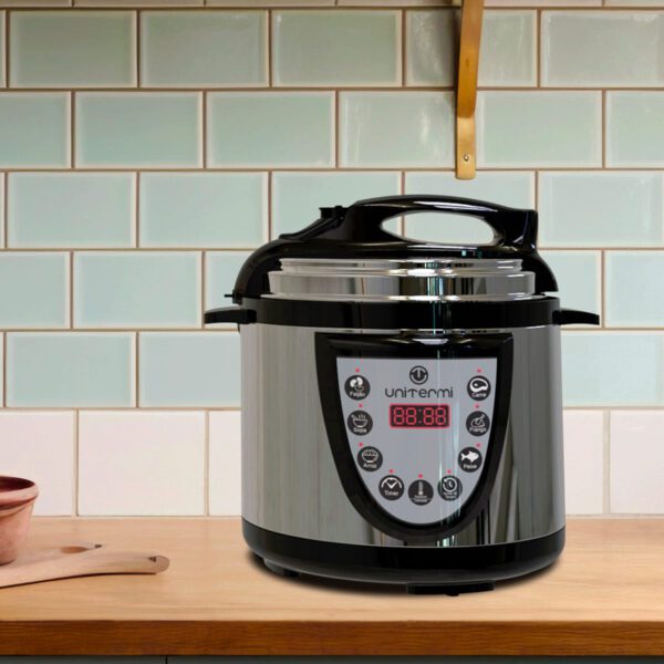 Panela de Pressão Digital Elétrica 4,0 L Inox - Image 2