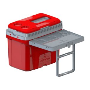 Caixa Térmica Jurerê 20,0 L com 1 aba Vermelha