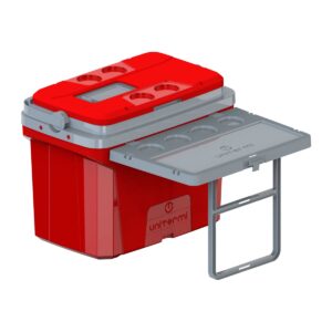 Caixa Térmica Jurerê 36,0 L com 1 aba Vermelha