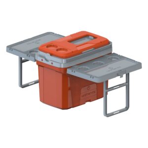 Caixa Térmica Jurerê 20,0 L com 2 abas Caramelo