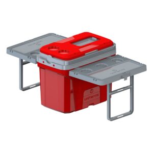 Caixa Térmica Jurerê 20,0 L com 2 abas Vermelha