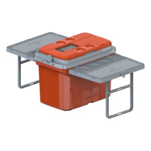 Caixa Térmica Jurerê 36,0 L com 2 abas Caramelo