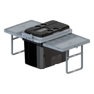 Caixa Térmica Jurerê 36,0 L com 2 abas Preta