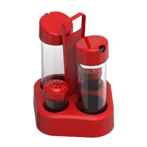 Galheteiro 4 x 1 Vermelho