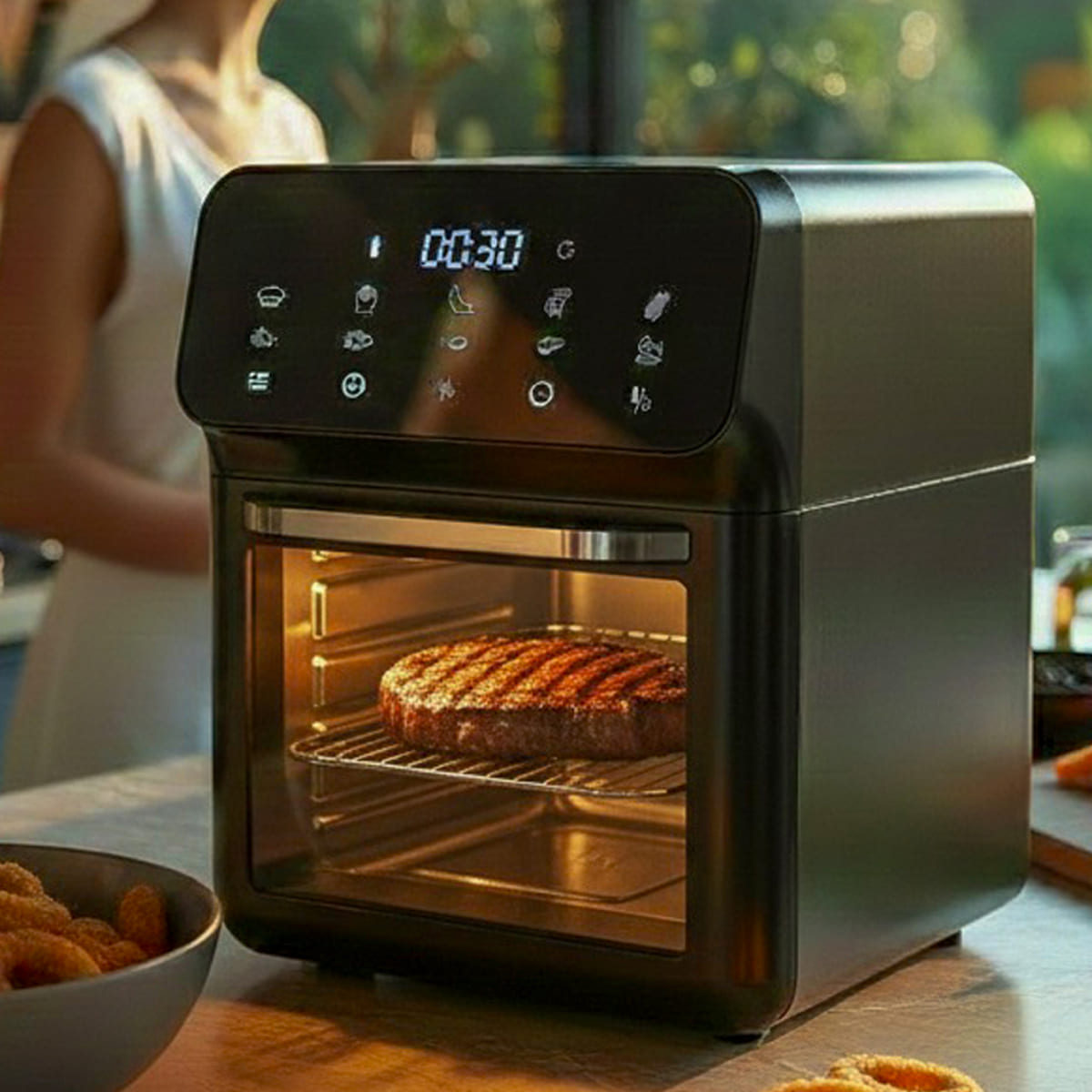 Air fryer Forno Cairo 10,0 L Preta - Imagem 2